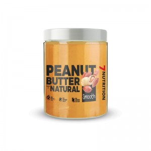 Peanut Butter Natural Smooth 1KG - 7 NUTRITION