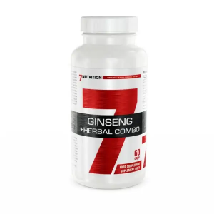 GINSENG + HERBAL COMBO 60 CAPS - 7 NUTRITION
