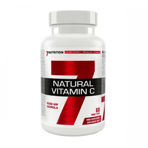 NATURAL VITAMIN C - 60 VEGE CAPS - 7 NUTRITION