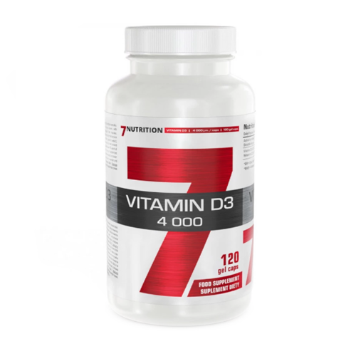Vitamin D3 4000iu 120 caps - 7 NUTRITION