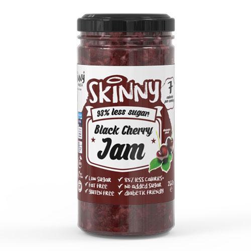 #NotGuilty Low Sugar Black Cherry Jam - The Skinny Food