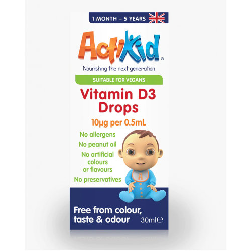 Vitamin D Drops - 30ml - ActiKid