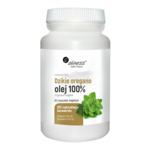 Wild Oregano Oil 100% 90 softgels - Aliness