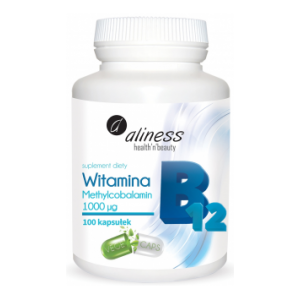 Vitamin B12 Methylcobalamin 1000mcg 100 caps - Aliness