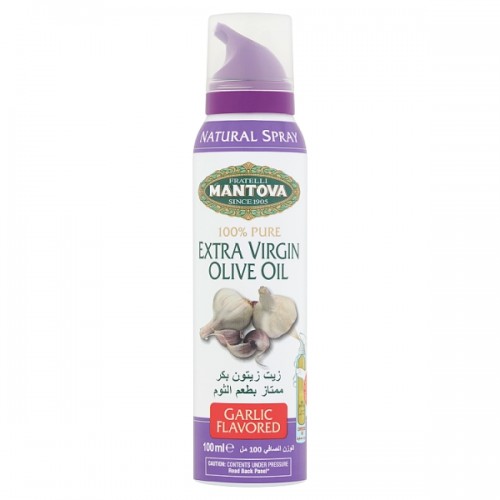 Extra Virgin Garlic Olive Oil Spray 100ml - Fratelli Mantova