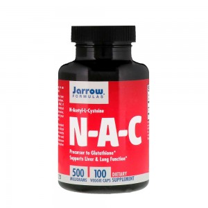 NAC 500mg 100 caps - Jarrow Formulas