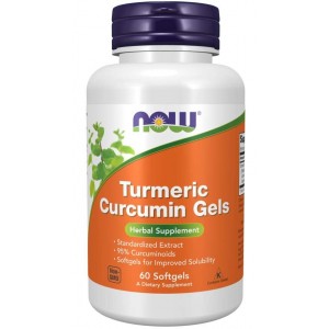 Turmeric Curcumin Gels - 60 caps - Now Foods