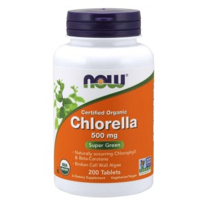 Chlorella 500mg - Now Foods