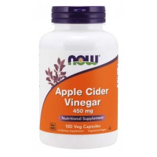 Apple Cider Vinegar 450 mg 180 caps - Now Foods
