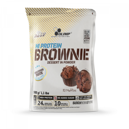 HI Protein Brownie 500g - Olimp Sport Nutrition